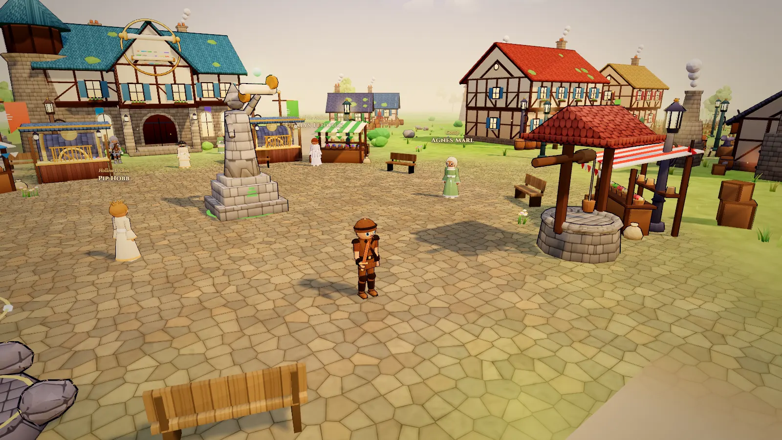 Hearthmoor Hollow market square